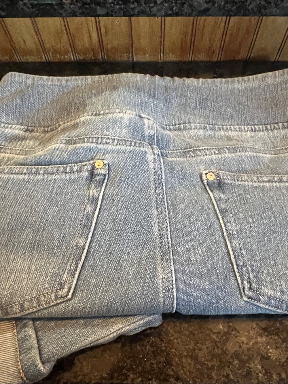 Belle by Kim Gravel Light Blue Skinny Jeans - Picture 5 of 9